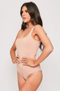 Jamie - Rose Pink Square Neck Basic Bodysuit -Outlet Sarto Base Store 11 04 missg 1376.1618282658