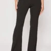 Tanya - Black Tailored Bell Bottom Trousers