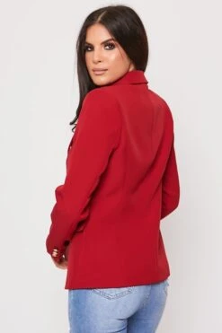 Rafal - Wine Gold Button Double Breast Blazer -Outlet Sarto Base Store 22 09 missg 39504