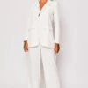 Raye - White Oversized Tailored Blazer Set