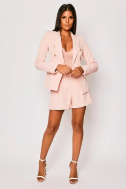 Rafal - Pale Pink Gold Button Double Breast Blazer 15 Rafal - Pale Pink Gold Button Double Breast Blazer -Outlet Sarto Base Store 23 05 MISSG 73966 8918b8b2 21ae 4efc bc23 6873624d7126