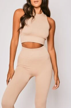 Maisie - Nude Crop Top & Leggings Set -Outlet Sarto Base Store 27 06 MISSG 80660