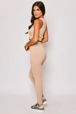 Maisie - Nude Crop Top & Leggings Set -Outlet Sarto Base Store 27 06 MISSG 80671