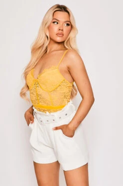 Shona - White Ruched Sleeve Blazer & Tailored Shorts Co-ord -Outlet Sarto Base Store 28 03 MISSG2 70071