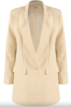 Breanna - Nude Tailored Oversized Blazer -Outlet Sarto Base Store 2 463d4bca 7777 43df bea7 8ad2f24e50c5