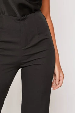Brigitte - Black Tailored High Waisted Flare Trousers -Outlet Sarto Base Store 31 01 MISSG 62504