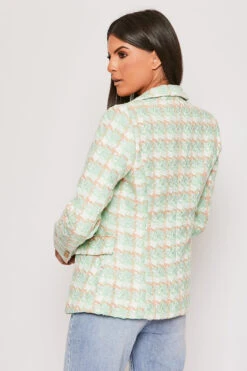 Chester - Premium Mint Check Woven Blazer -Outlet Sarto Base Store 31 01 MISSG 63119