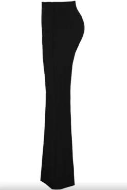 Brigitte - Black Tailored High Waisted Flare Trousers -Outlet Sarto Base Store Screenshot2022 01 13at13.22.50