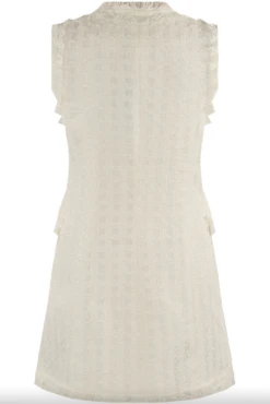 Molly - Premium White Sleeveless Tweed Blazer Dress -Outlet Sarto Base Store Screenshot2022 01 21at19.18.20
