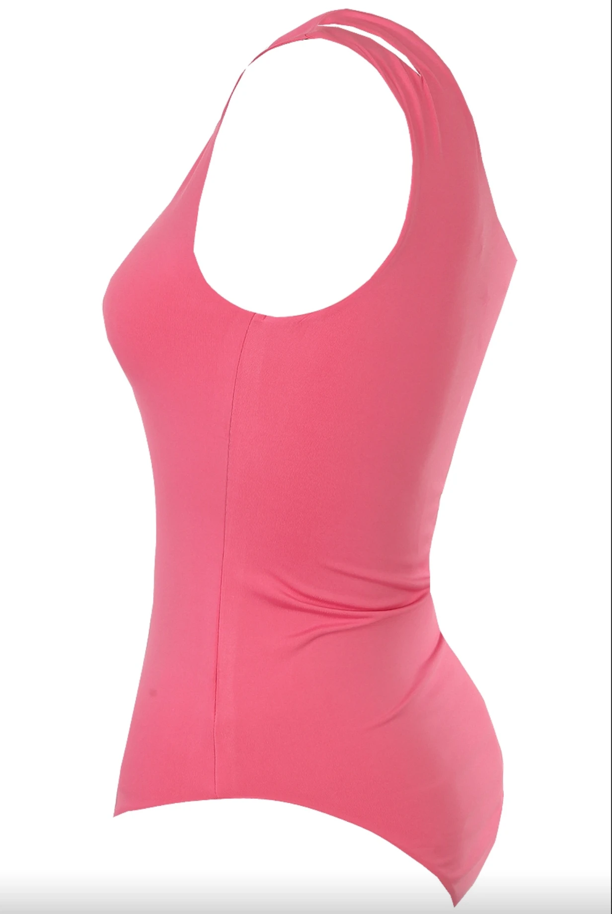Raven - Hot Pink One Shoulder Cut Out Bodysuit 6 Raven - Hot Pink One Shoulder Cut Out Bodysuit - Image 6
