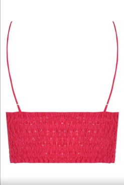 Yvonne - Hot Pink Crochet Crop Top -Outlet Sarto Base Store Screenshot2022 07 15at10.46.20