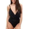 Aphra - Black Rope Twist Bodysuit